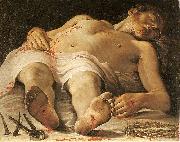 Annibale Carracci The Dead Christ oil painting on canvas